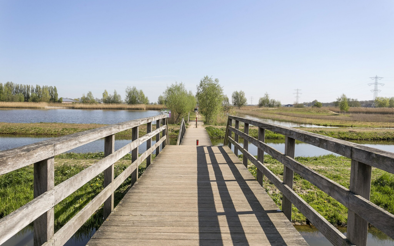 De Groote Wielen Rosmalen - brug in het park