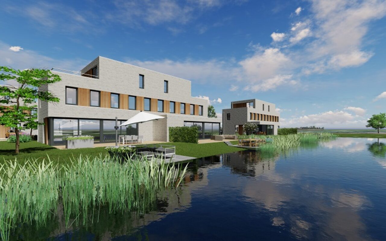 Nieuwbouwproject De Watertuinen in De Groote Wielen Rosmalen