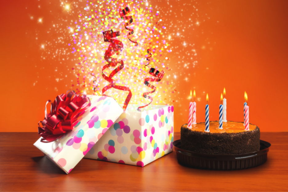 Feestelijke visual ter ere van 20 jarig bestaan