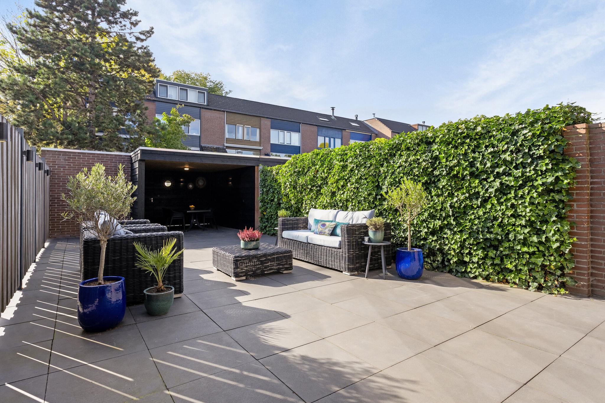 tuin vanaf woning, Rompertcentrum 2 's-Hertogenbosch