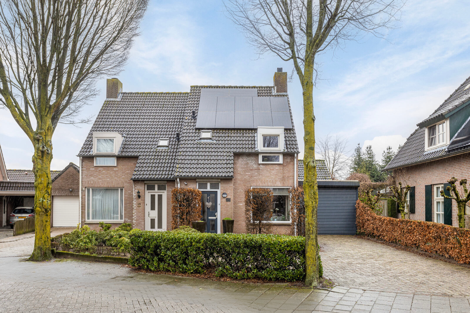 Voorkant woning, Dissel 12 Nuland