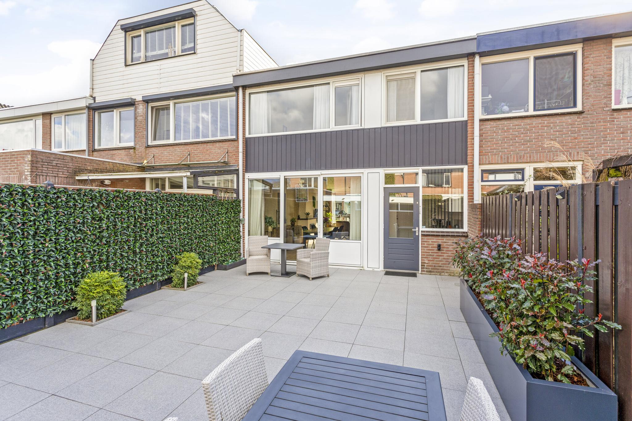 Achterkant woning vanaf rechts, Willem van Geldorpstraat 9 Rosmalen