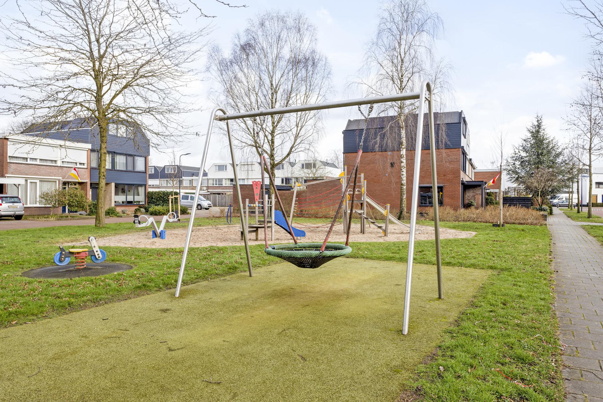 Omgeving woning speelveld, Willem van Geldorpstraat 9 Rosmalen