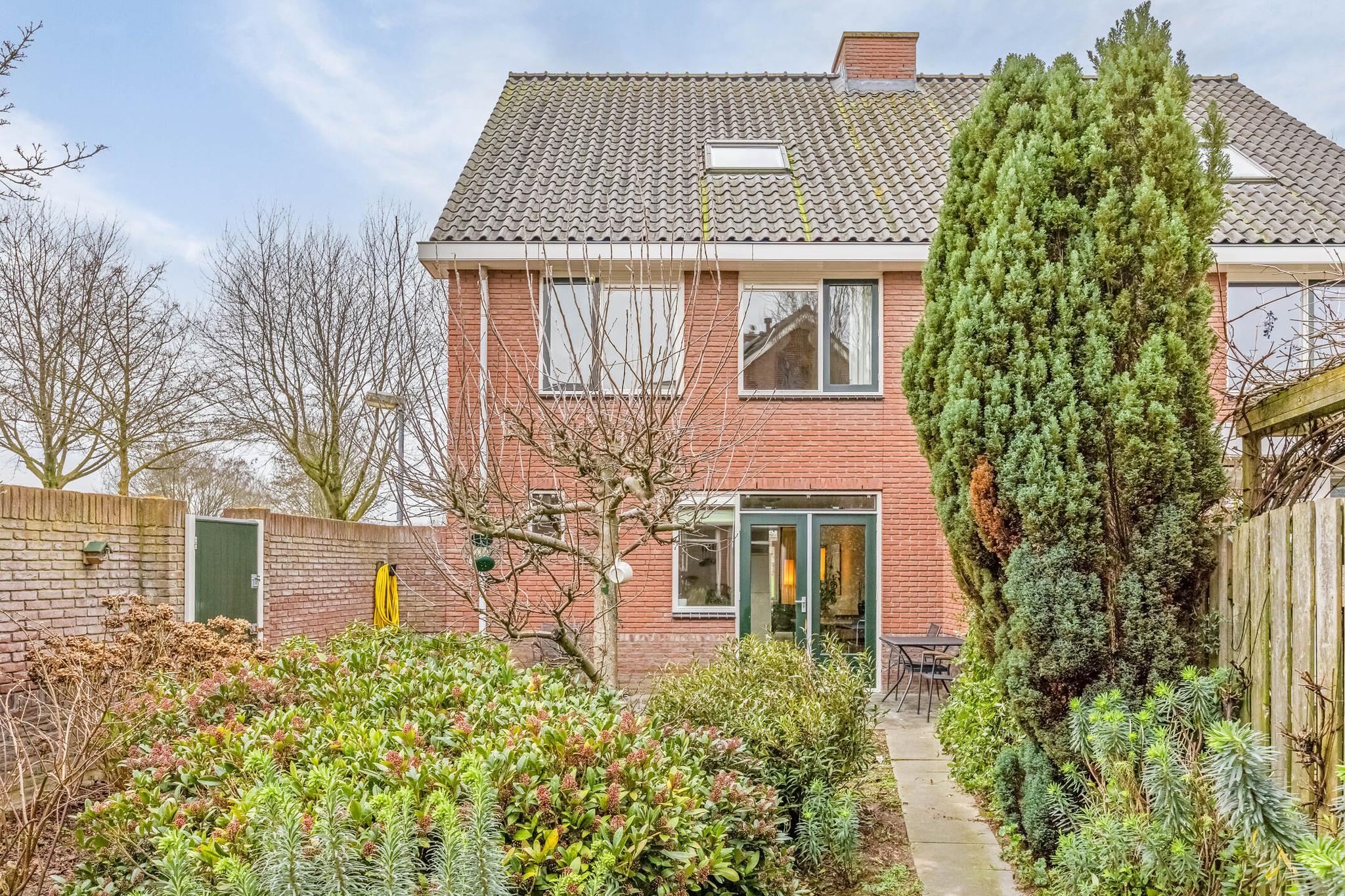 Achterkant woning, Hannie Schaftstraat 25 Rosmalen