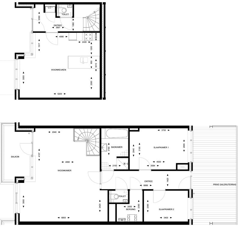 Plattegrond woning De Muze