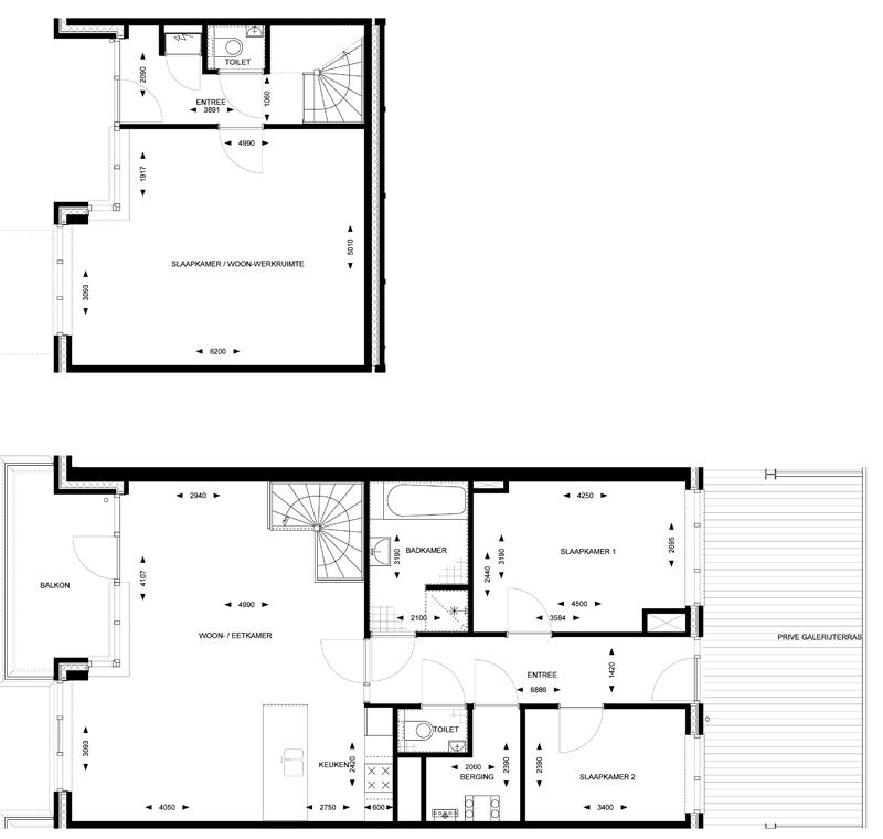 Plattegrond woning De Muze