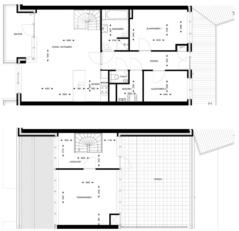 Plattegrond woning De Muze